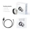 Tulbeys Smart Rings for Men & Women, Fitness Tracker Health Monitor Ring, Wearable Sleep Tracking Ring, Step Counter, Blood Oxygen, Heart Rate, Calories Burned, IP68 Waterproof Smart Ring (US 10) - Image 8