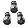 Mokell 360 Rotate Swivel Water Saving Tap Aerator Diffuser Faucet Nozzle Filter Adapter 3pcs