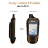 BHCnav NAVA F30 Handheld GPS Units,Colorful Map Handheld GPS Navigation Device,Land Accuracy Surveying GPS Equipment for Outdoor Hiking Hunting Traveling Adventures - Image 2