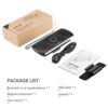 AGPTEK Car Speaker with Bluetooth 5.0, Hands Free Phone Kit for Calls, GPS & Music with TF Card Slot, Motion Auto On, Siri Google Assistant Support Wireless Car Visor Clip Speakerphone - Image 6