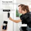 BoldFlex 1080P Wireless Video Doorbell Camera, Night Vision, Intelligent AI Detection, Two-Way Audio, 2.4GHz Wi-Fi Support, Chime Included, Battery Powered, Cloud Storage (Sold Seperately) - Image 6