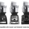 Vitamix 12-Cup Food Processor Attachment with SELF-DETECT™, Compatible with Ascent and Venturist Series, Black - Image 7