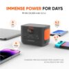 Jackery Explorer 100 Plus Power Station, 99Wh LiFePO4 Battery Power Bank, 3-Port 128W Portable Charger, PD 3.0 Fast Charge, Compatible with MacBook Pro/Air, iPhone 15/14 Series (Solar Panel Optional) - Image 2