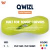 West Paw Zogoflex Qwizl Interactive Treat Dispensing Dog Puzzle Treat Toy for Dogs, Granny Smith, Large - Image 2