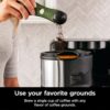 Ninja Hot and Cold Brewed System, Tea & Coffee Maker, with Auto-iQ, 6 Sizes, 5 Styles, 5 Tea Settings, 50 oz Thermal Carafe, Frother, Coffee & Tea Baskets, Dishwasher Safe Parts, Black, CP307 - Image 4