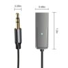 NEWNEWLIU Bluetooth Aux Adapter for Car USB Aux Bluetooth 5.3 Adapter with 3.5mm Audio Jack kit with Built-in Microphone Input for Hands-Free Calls Compatible with Car Speaker and Home Audio(T21) - Image 8