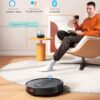 Airzeen Robot Vacuum Cleaner with 3000Pa Suction,Personalized Cleaning Settings,Auto Self-Charging Robotic Vacuum,Carpet Booster,App/Alexa/Remote Control, Ideal for Pet Hair/Hard Floor/Carpet,R7 - Image 6