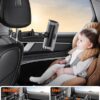 Tryone Car Headrest Tablet Holder Mount Stretchable Backseat Tablets Stand for Kids, Car Seat Mounts Compatible with iPad Pro 12.9 Air Mini, iPhone, Galaxy Tab, Switch, All 4.7-12.9" Screen Devices - Image 3