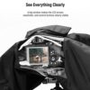 NEEWER Camera Rain Cover, Small Size Durable Nylon Raincoat Compatible with Canon Sony Nikon DSLR Mirrorless Vlog Camera & Lenses Within 200mm, with Sleeves, Drawstrings, Viewing Window, PB003 - Image 5