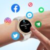 KEEPONFIT Smart Watches for Women, Fitness Tracker with Heart Rate & SpO2 Monitor, IP67 Waterproof Activity Tracker for Men & Women, Smart Watch for Android Phones and iPhone Compatible (Gray) - Image 8