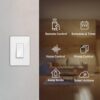 Kasa Smart Light Switch HS200, Single Pole, Needs Neutral Wire, 2.4GHz Wi-Fi Light Switch Works with Alexa and Google Home, UL Certified, No Hub Required , White, HS200 - Image 2
