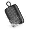 Boomcore Portable Bluetooth Speaker, IPX7 Waterproof Bluetooth Speakers, 12H Playtime, Wireless Decent Sound, Silicone Shell Mini Lightweight for Shower/Home/Party/Outdoor/Beach - Black