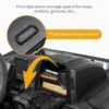 KEMIMOTO Tablet Mount Storage Box Compatible with 2023+ CFMOTO ZForce 950 Sport & Trail/ZForce 800 Trail G2, Electric Device GPS Mount Phone Holder Adjustable Navigation Tablet Holder - Image 3