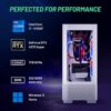 Skytech Azure Gaming PC, Intel i7 14700F 2.1 GHz, RTX 4070 Super 12GB GDDR6X, 1TB NVME Gen4, 32GB DDR5 RAM RGB, 750W Gold PSU, Wi-Fi, Win 11 Home - Image 10