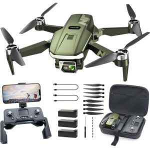 NAFYRE N11 PRO GPS Drone with Camera for Adults 4K UHD, 90 Min Long Flight Time, Long Control Range, Auto Return, Follow Me, Brushless Motor, 5G FPV RC Quadcopter for Beginners