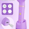 Bikini Trimmer for Women, 3 in 1 Electric Razors for Women, IPX7 Waterproof Wet Dry Body Shaver Pubic Hair Trimmer Facial Hair Remover with Ceramic Blade USB Recharge Dock Gift for Women - Image 3