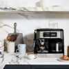 De'Longhi All-in-One Combination Coffee Maker & Espresso Machine + Advanced Adjustable Milk Frother for Cappuccino & Latte + Glass Coffee Pot 10-Cup, Black, COM532M - Image 7