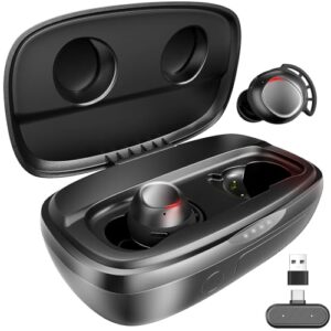 JBL Tune Flex - True Wireless Noise Cancelling Earbuds (Black), Small