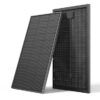 FivstaSola Bifacial 120 Watt Solar Panel, 12V 120W Monocrystalline Solar Panel Panel High Efficiency Module Monocrystalline Technology Work with Charger for RV Camping Home Boat Marine Off-Grid