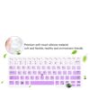 Dell Latitude Keyboard Cover for Dell Latitude E7450 E7470 E5470 E7480 E5450 5480 5490 7490, Dell 3340 E3340 Laptop Silicone Keyboard Skin Keyboard Protector, Gradual Purple (US Layout, with Pointing) - Image 5