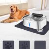 Dog Water Fountain for Large Dogs,3 Gallon Stainless Steel Dog Water Bowl Fountain,Large Pet Water Drinking Fountain with Deeper Drinking Area,Swirling Filtration Design with Fresher & Cleaner Water - Image 8