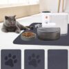 GOYJOY Smart Pet Water Fountain,Filterless Cat Water Fountain No Filter,3.5L/118oz Ultra Silent Cat Fountain,Sewage Separation & Always Fresh Water(with A Quick Dry Pet Mat) - Image 7
