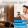meross Smart Plug Mini, 15A & Reliable Wi-Fi, Support Apple HomeKit, Siri, Alexa, Echo, Google Assistant and Nest Hub, App Control, Timer, No Hub Needed, 2.4G WiFi Only, 4 Pack - Image 5