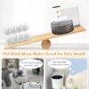 GOYJOY Smart Pet Water Fountain,Filterless Cat Water Fountain No Filter,3.5L/118oz Ultra Silent Cat Fountain,Sewage Separation & Always Fresh Water(with A Quick Dry Pet Mat) - Image 4