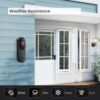 GridTera Smart Video Doorbell Camera Wireless, AI Human Detection and Instant Alerts, Night Vision, 2-Way Audio, Battery Powered, Cloud Storage Sold Seperately, 2.4G WiFi (Chime not Included) - Image 8
