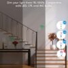 meross 3 Way Smart Dimmer Switch Kit, 3 Way Dimmable Smart Switch Supports Apple Home, Alexa, Google Assistant & SmartThings, 2.4GHz Wi-Fi Light Switch, Neutral Wire Required, Remote Control Schedule - Image 3