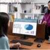 HP Elite 600 G9 Mini PC (Intel 16-Core i7-13700T, 32GB DDR5 RAM, 1TB PCle SSD) MFF Business Desktop Computer, Type-C, IST Keyboard, Mouse, DisplayPort, WiFi 6E, Ethernet, ‎BT, Win 11 Pro, Black - Image 5