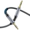 BlueRigger 3.5mm Stereo Audio Cable (3FT, 24K Gold Plated Jack, Auxiliary Cable, Male to Male, Hi-Fi Sound) – Aux Cord for Headphones, Home Car Stereo, Speaker, Amplifier, Phones, Tablets, Laptops