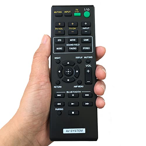Replacement Remote Control fit for Sony RM-ANP084 149050111 RM-ANP114 2.1 Channel Surround Sound Bar Home Theater System