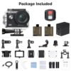 AKASO EK7000 4K30FPS 20MP WiFi Action Camera with EIS Ultra HD 131FT Waterproof Underwater Camera Remote Control 4X Zoom Support External Microphone Black - Image 10