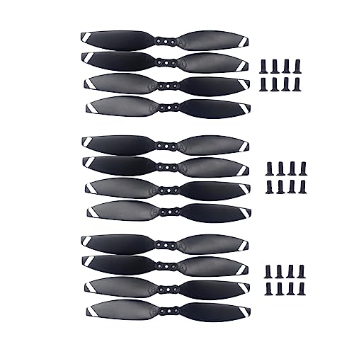 Fytoo 24PCS Propeller for HS175D X500pro X650 Z6pro F11MINI F7MINI Aerial Photography Folding Quadcopter Accessories Remote Control Drone Blade Spare Parts