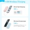 Anker Zolo Magnetic Power Bank, Compact 10,000mAh Wireless Portable Charger with 30W Max Fast Charging, Skin-Friendly and Durable Battery Pack, for iPhone 16/15/14 Series, AirPods, and More - Image 2