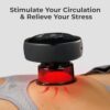 LifePro 4-in-1 Smart Red Light Therapy Cupping Massager Set - Truly Portable Rechargeable Electric Cupping Therapy Device for Targeted Muscle Relief and Skin Firming - Image 5