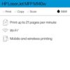 HP LaserJet MFP M140w Wireless Printer, Print, scan, copy, Fast speeds, Easy setup, Mobile printing, Best-for-small teams - Image 2