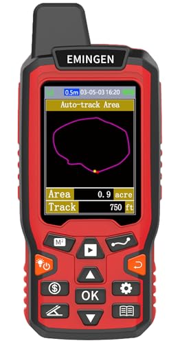 ZL180 Handheld GPS for Surveying, High Precision Rugged Land Surveying Equipment for Ranches, Garden, Farmland and Parking Area Distance Measurement