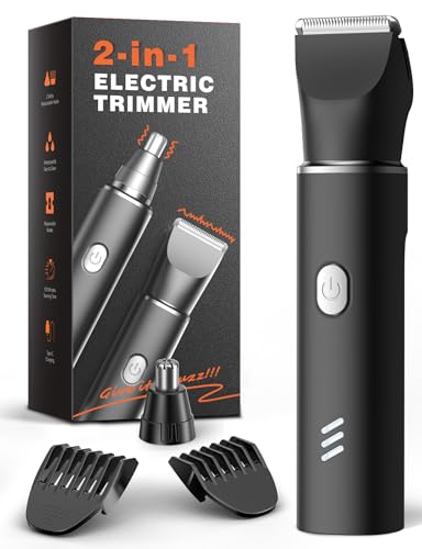 Electric Shaver for Women - Body Hair Trimmer Shaver for Women's Grooming, Wet & Dry Use Groomer, Dusk Razor for Women, Ladies Electric Razors for Legs, Female Trimmer for Private Area, Blue