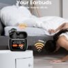 Wireless Earbuds Bluetooth 5.3 Headphones with Touch Screen 50H Playtime Deep Bass Stereo Ear Buds with Mic IPX7 Waterproof in Ear Earphones for Pad Tablet Android/iOS Phones Gifts for Women Men - Image 6