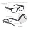 TnoxHD Smart Glasses, Bluetooth Glasses with Speakers for Women Men, Clear Calls Bluetooth Audio Glasses for Outdoor Driving Music - Image 8