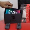 Orzly Glass Screen Protectors Compatible with Nintendo Switch - Premium Tempered Glass Screen Protector Twin Pack [2X Screen Guards - 0.24mm] for 6.2 Inch Tablet Screen on Nintendo Switch Console - Image 3