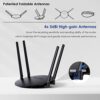 WAVLINK AC1200 WiFi Router Wireless Internet Router for Home, Dual Band Router 2.4GHz and 5GHz with 1000Mbps WAN/LAN Gigabit Ethernet Port, 4 x 5dBi Foldable Antennas, Supports Router Repeater AP Mode - Image 5