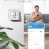 GoveeLife E-Ink Bluetooth Thermometer Hygrometer, Smart Digital Indoor Wireless Temperature Humidity Sensor with Alert, Free Data Storage Export, for Home Room Greenhouse Wall, 1 Pcak (with Battery) - Image 6