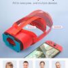 Upgraded VR Headset for Nintendo Switch & Switch OLED Model, Switch Virtual Reality Glasses with Adjustable Lens and Adjustable Elite Strap, Labo VR Kit 3D Goggles Accessories for VR Gaming Experience - Image 4