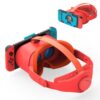 Upgraded VR Headset for Nintendo Switch & Switch OLED Model, Switch Virtual Reality Glasses with Adjustable Lens and Adjustable Elite Strap, Labo VR Kit 3D Goggles Accessories for VR Gaming Experience