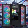 STGAubron Gaming PC Computer Desktop, GeForce RTX 2060 M 6G, Intel Core i7 up to 3.9GHz, 16G RAM, 512G SSD, WiFi 6, BT 5.2, RGB Fan x4, RGB Mouse Pad, Windows 10 Home - Image 3