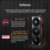 ASUS TUF Gaming Radeon RX 9070 XT OC Edition 16GB GDDR6 Gaming Graphics Card (PCIe® 5.0, 16GB GDDR6, HDMI/DP 2.1, 3.125-slot, Military-Grade Components, Protective PCB Coating, axial-tech Fans) - Image 6