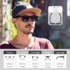 Polarized Smart Glasses for Men Women with AAC Speaker Open Ear Music Touch Control Remote Photo Hand-free Calling, Unisex Audio Intelligent Bluetooth 5.0 Sunglasses, Great Gift for Friends - Image 2